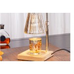 Modern Candle Warmer Lamp Aromatherapy Retro Melting Wax Lamp with Timer Scent Candle Melt Lantern for Home Bedroom Decoration