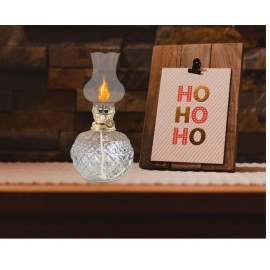 Retro Glass Kerosene Lamp Vintage Kerosene Lamp Portable Oil Lantern for Home