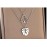 Stainless Steel Necklaces Tropical Plant Classic Big Leaves Pendant Sweater Chain Fashion Necklace For Women Jewelry Friend Gift