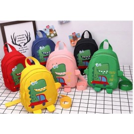 Cute Cartoon Dinosaur Baby Anti-lost Backpacks Kindergarten Schoolbag Children School Bag Safety Harness Reins Toddler Rucksack