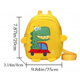 Cute Cartoon Dinosaur Baby Anti-lost Backpacks Kindergarten Schoolbag Children School Bag Safety Harness Reins Toddler Rucksack